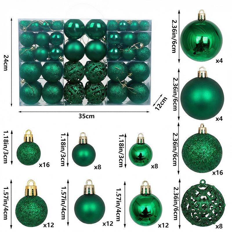 🎄 Christmas Ball Ornament Set – ₦15,000 5