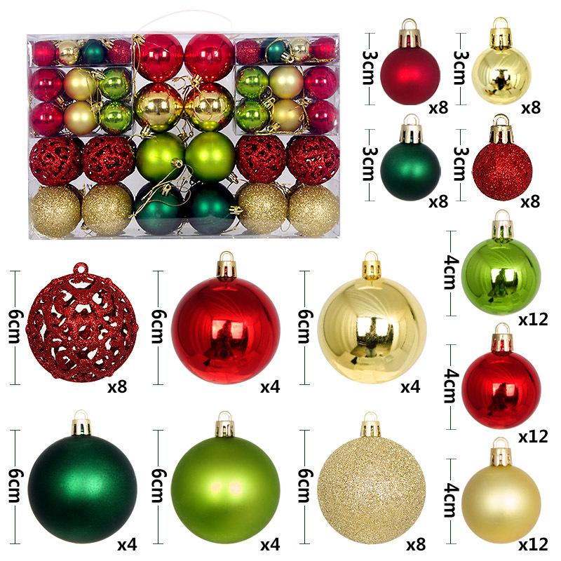 🎄 Christmas Ball Ornament Set – ₦15,000