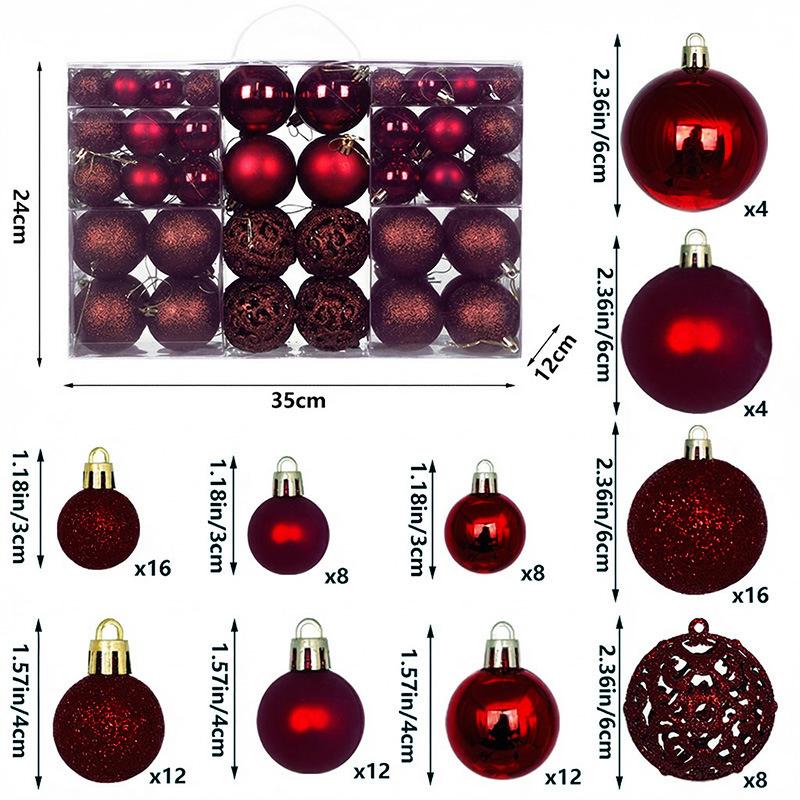 🎄 Christmas Ball Ornament Set – ₦15,000 7