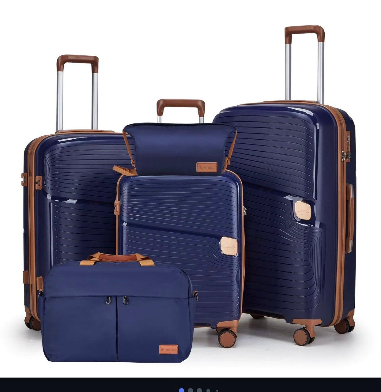 5-Piece Trolley Suitcase Set