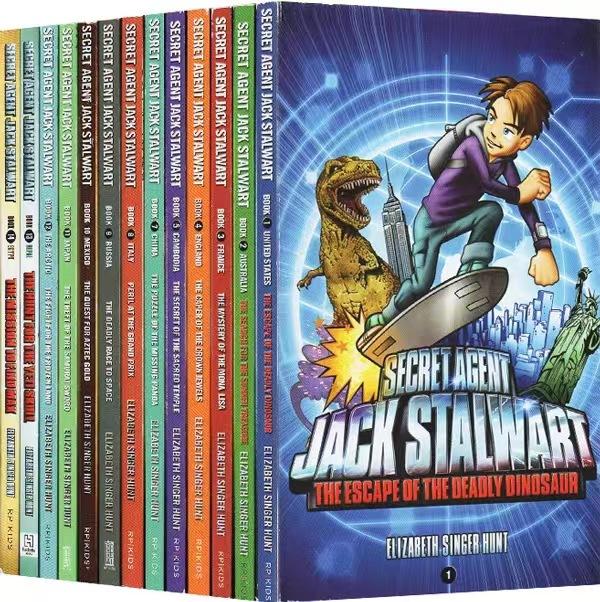 Secret Agent Jack Stalwart- 14 Books
