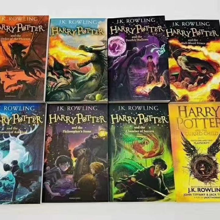 Harry Potter Collection: 8 Books in 1 Set