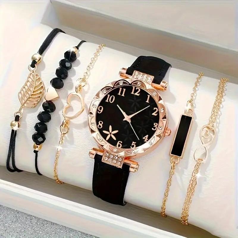Women's Watch & Bracelet Gift Set β β¦40,000 (5pcs)