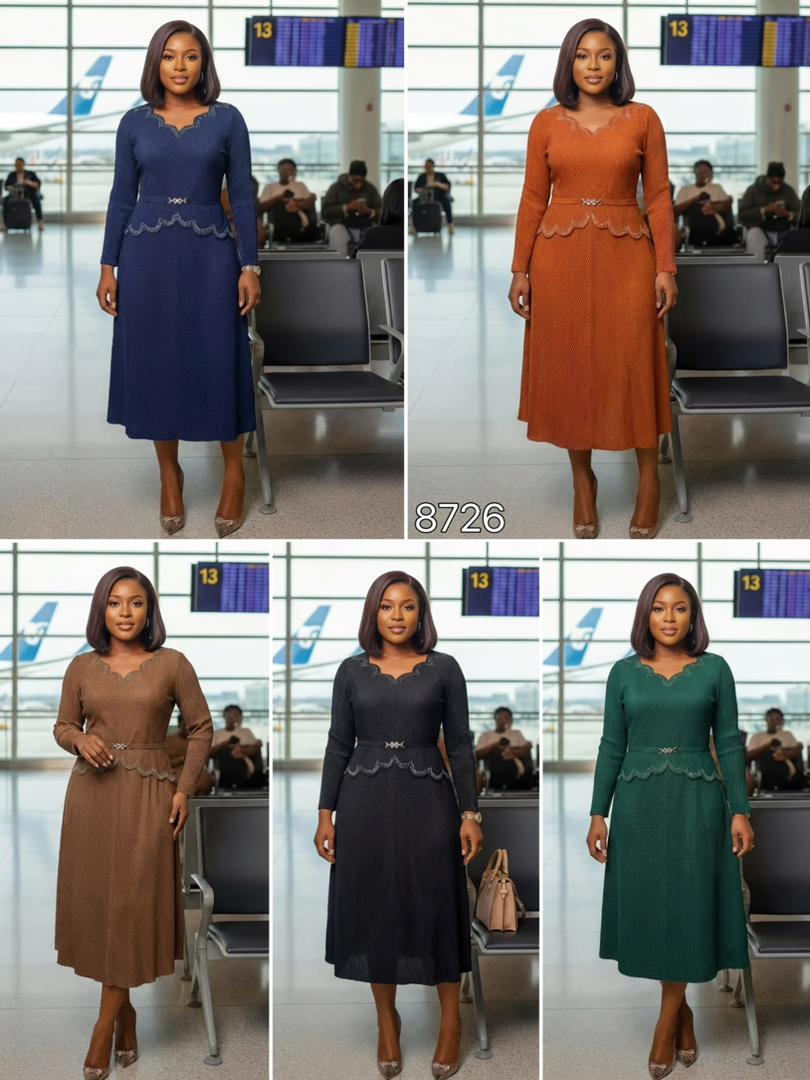 Womenβs Long Sleeve Mayaki Gown β β¦35,000